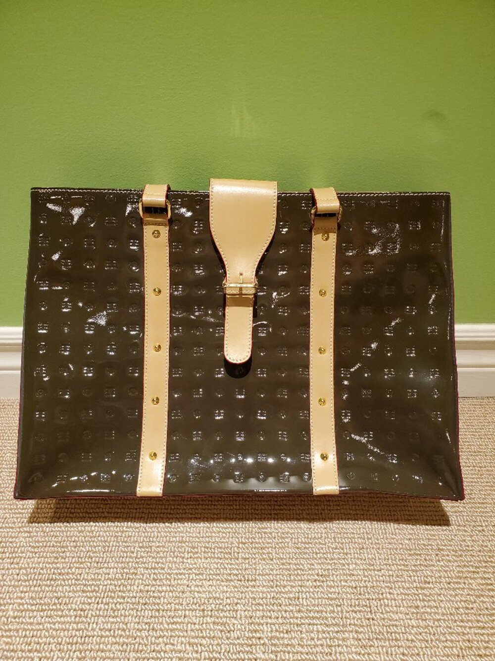 ARCADIA PURSE - Made in Italy - Real Leather - Never worn